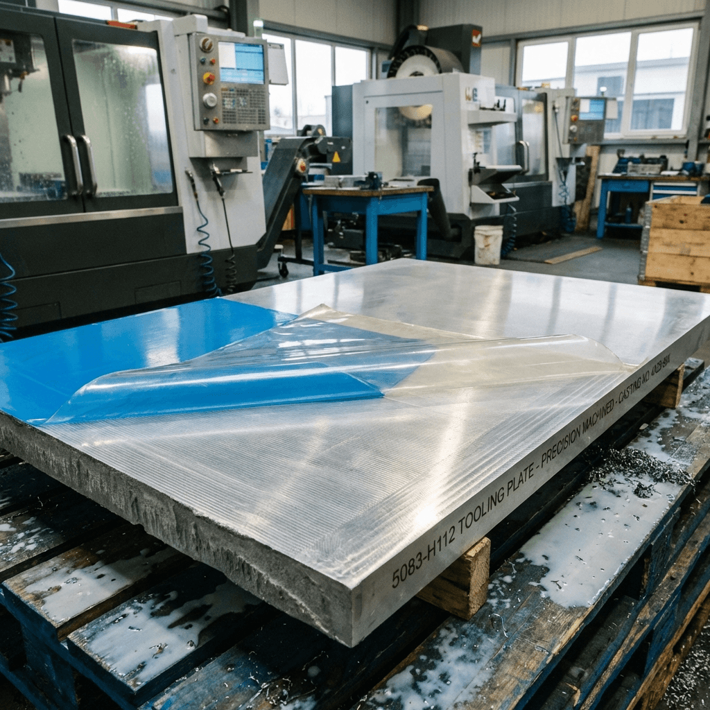 Aluminium Tooling Plate Grade 5083 (Cast & Machined) grade 5083 — plate stock