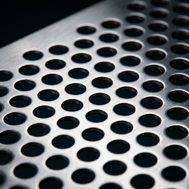 Perforated Sheet – Galvanised